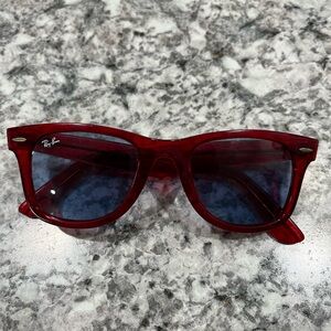 Ray-Ban Cherry Red Sunglasses